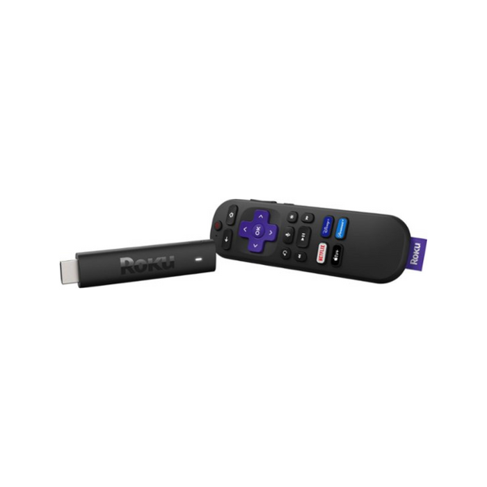Roku Streaming Stick 4K | Streaming Device with Voice Remote and Long-Range Wi-Fi - Black