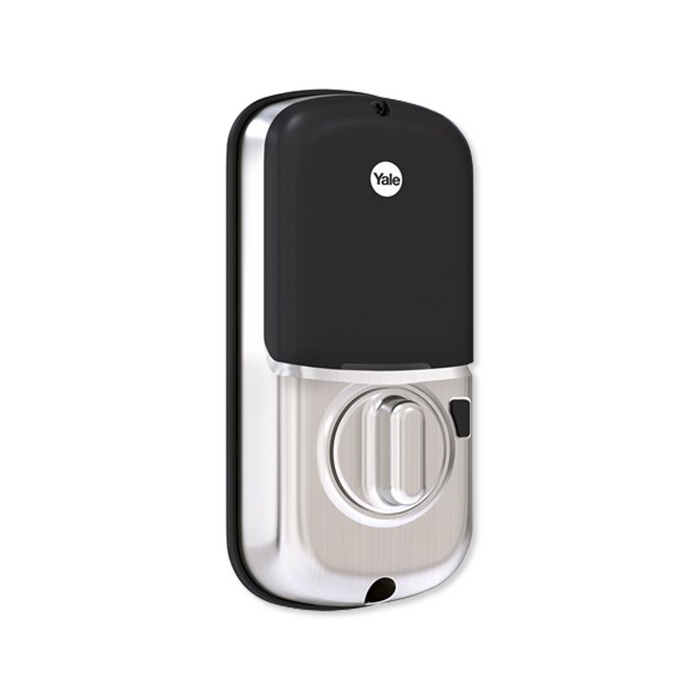 Yale YRD216-CBA-619 Assure Lock Push Button Keypad Deadbolt with Wi-Fi, Satin Nickel