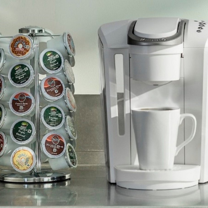 Keurig - K-Select Single-Serve K-Cup Pod Coffee Maker - Matte White