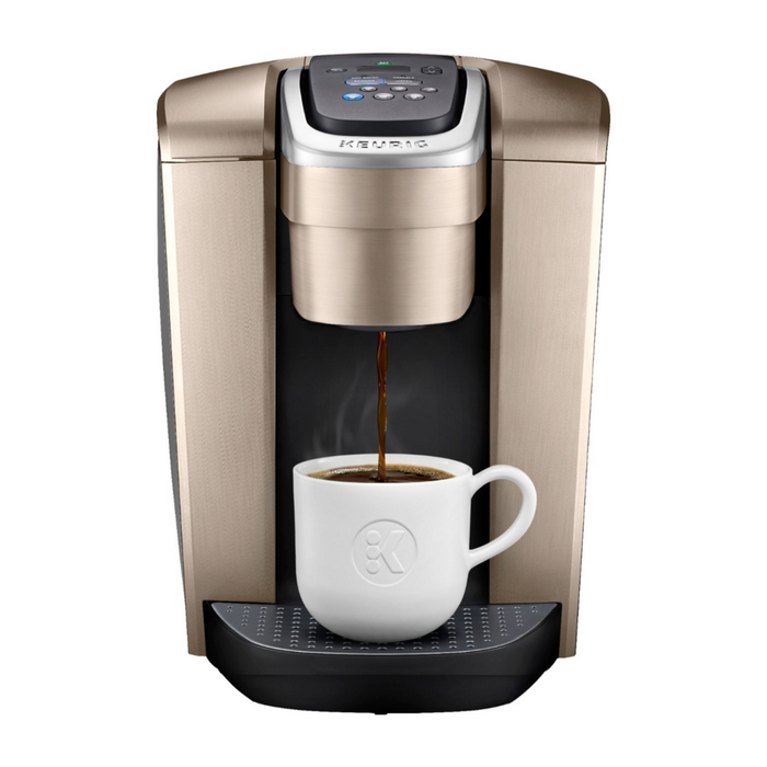 Keurig - K-Elite Single-Serve K-Cup Pod Coffee Maker - Brushed Gold