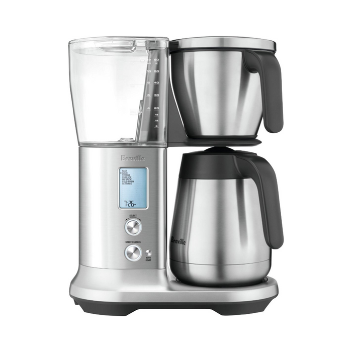Breville - the Precision Brewer Thermal 12-Cup Coffee Maker - Brushed Stainless Steel