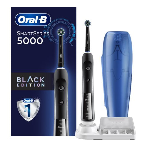 Oral-B Pro 5000 SmartSeries Electric Toothbrush with Bluetooth, Black