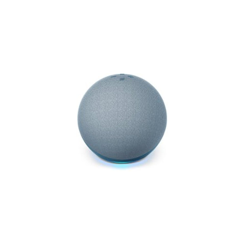 Amazon - Echo (4th Gen) With premium sound, smart home hub, and Alexa - Twilight Blue - Front_Zoom