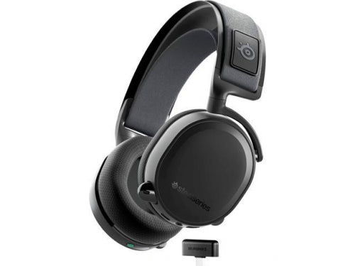 SteelSeries Arctis 7+ Wireless Gaming Headset - Lossless 2.4 GHz - 30 Hour Battery Life - USB-C - 7.1 Surround - For PC, PS5, PS4, Mac, Android and.
