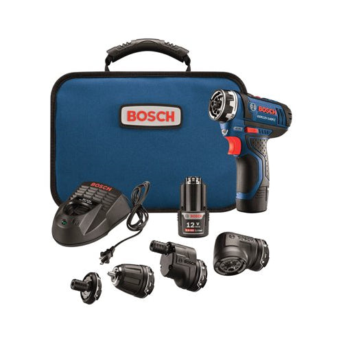 Bosch 12-Volt Max FlexiClick 5-in-1 Drill/Driver System