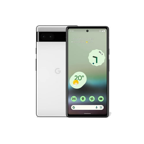 Google Pixel 6a - 5G Android Phone - Unlocked Smartphone with 12 Megapixel Camera and 24-Hour Battery - Chalk Smart Phone Cell