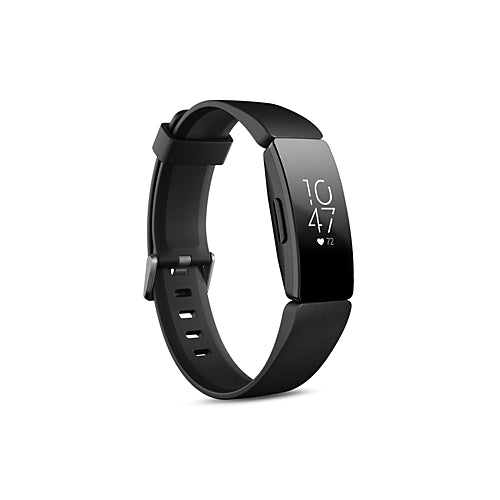 Fitbit Inspire HR Activity Tracker with Small & Large Band - Black