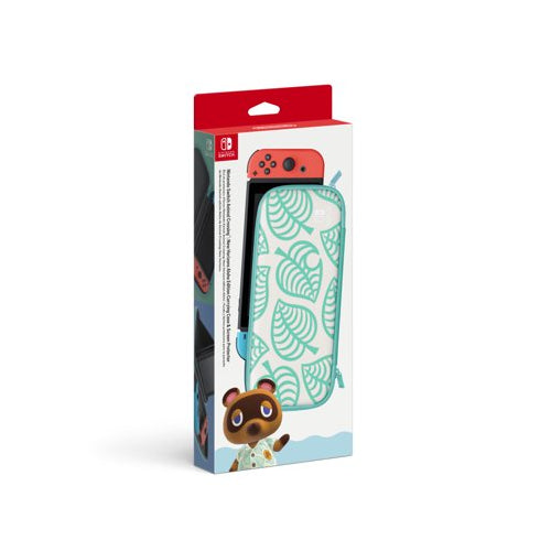 Animal Crossing: New Horizons Aloha Edition Carrying Case & Screen Protector - Nintendo Switch