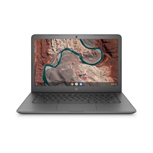 HP Chromebook 14-inch Laptop with 180-Degree Swivel, AMD Dual-Core A4-9120 Processor, 4 GB SDRAM, 32 GB eMMC Storage, Chrome OS (14-db0020nr, Chalkboard Gray)