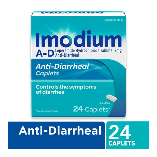 Imodium A-D Caplets - 24 ct