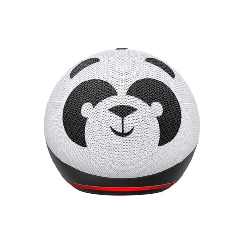 Amazon Echo Dot (4th Gen) Kids Edition, designed for kids, with parental controls, Panda
