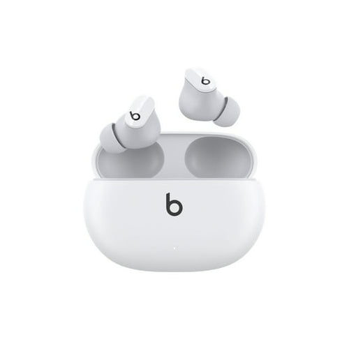 Recertified - Beats by Dr. Dre Studio Buds White Totally Wireless Noise Cancelling In Ear Headphones MJ4Y3LL/A