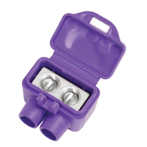 King Innovation 95085 AlumiConn Wire Connector, 2500 pk, Purple, 2 Port