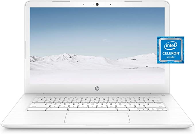 HP Chromebook 14 Laptop, Dual-core Intel Celeron Processor N3350, 4 GB RAM, 32 GB eMMC Storage