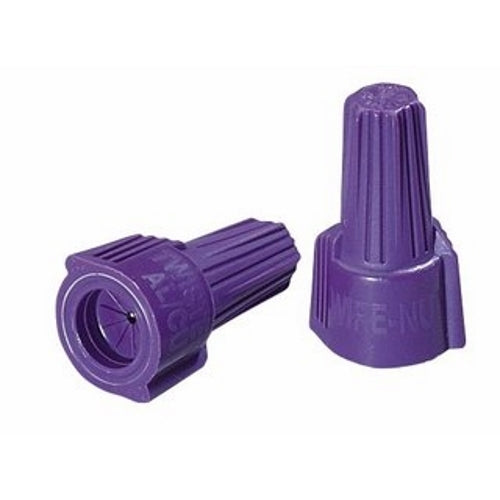 Ideal Industries 30-365 Twister Al/Cu Wire Connectors (Box of 1000), Purple