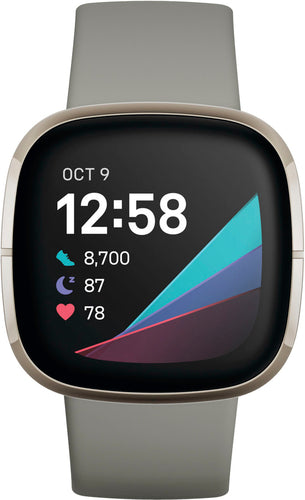 Fitbit - Sense Advanced Health Smartwatch - Silver